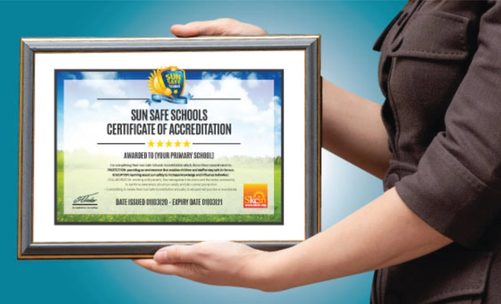 Sun Safe Schools Certificate